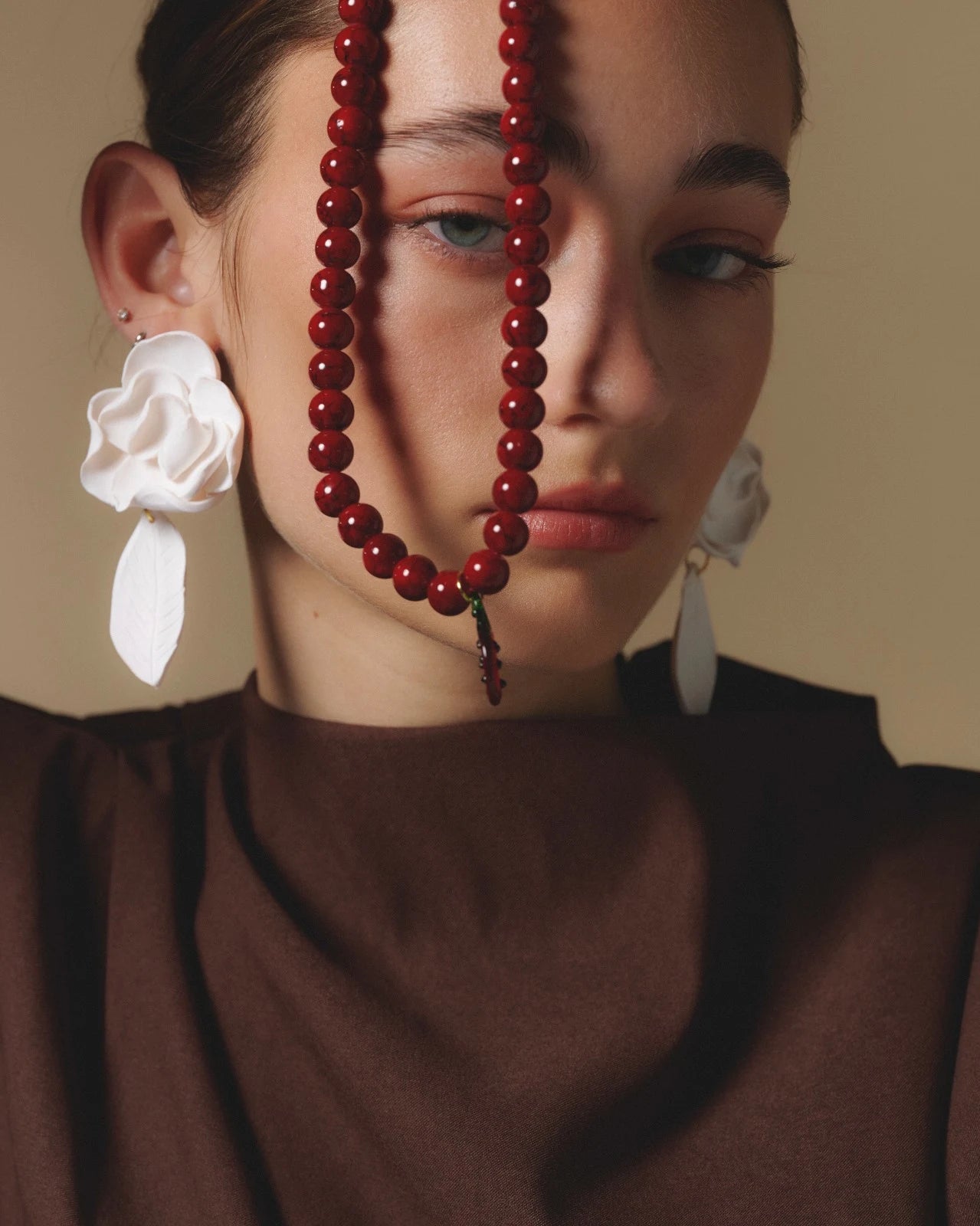COLLAR ROJO SANDÍA