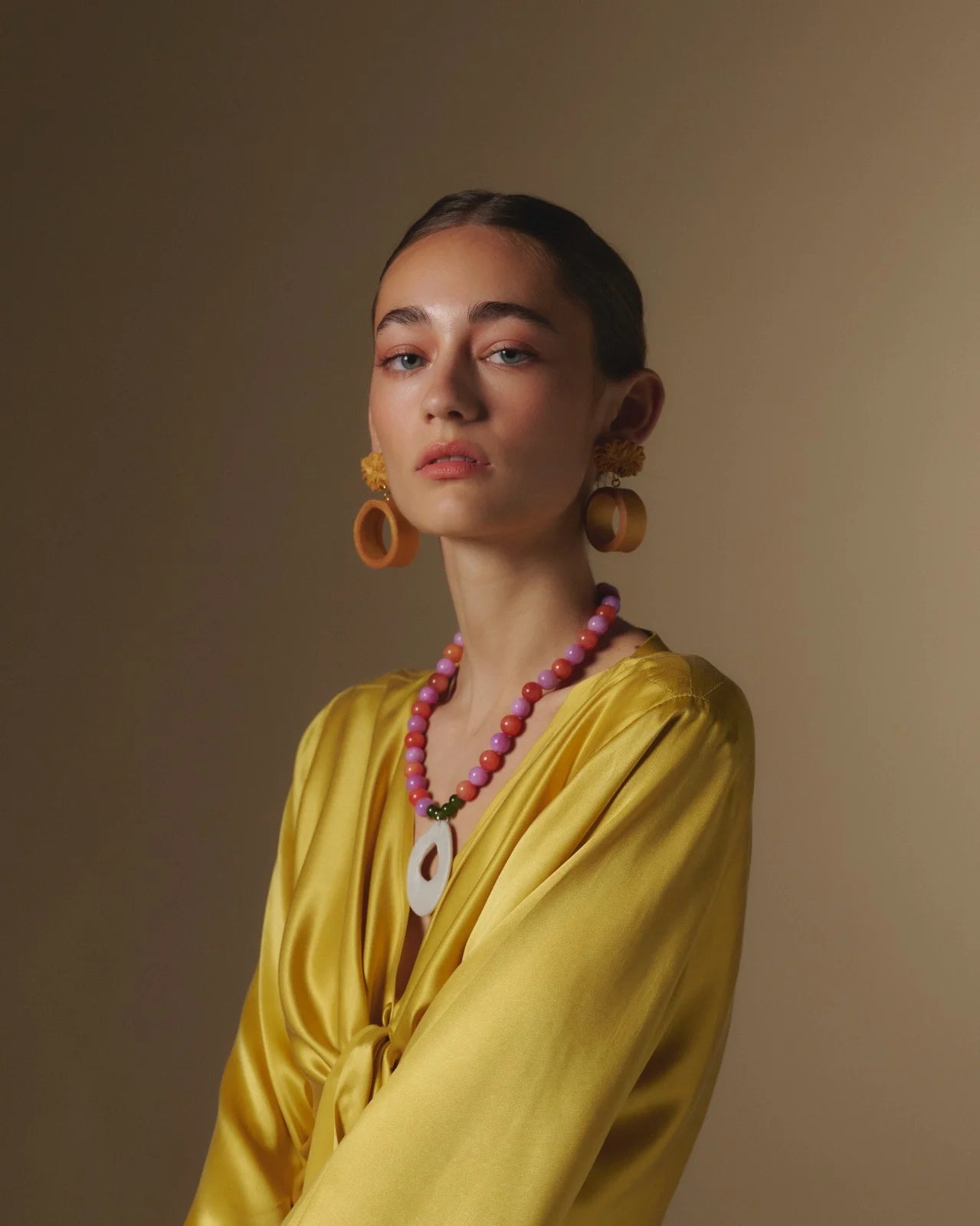 AROS DORADO FLORES CLAVEL