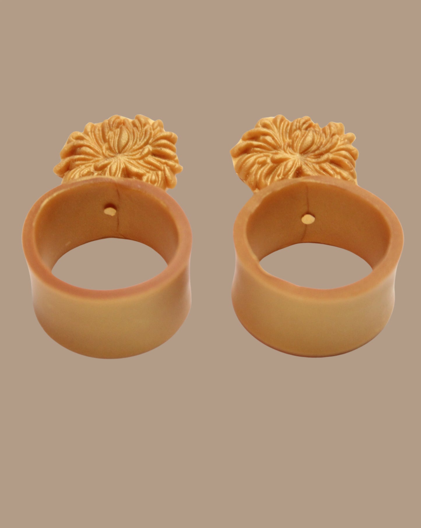 AROS DORADO FLORES CLAVEL