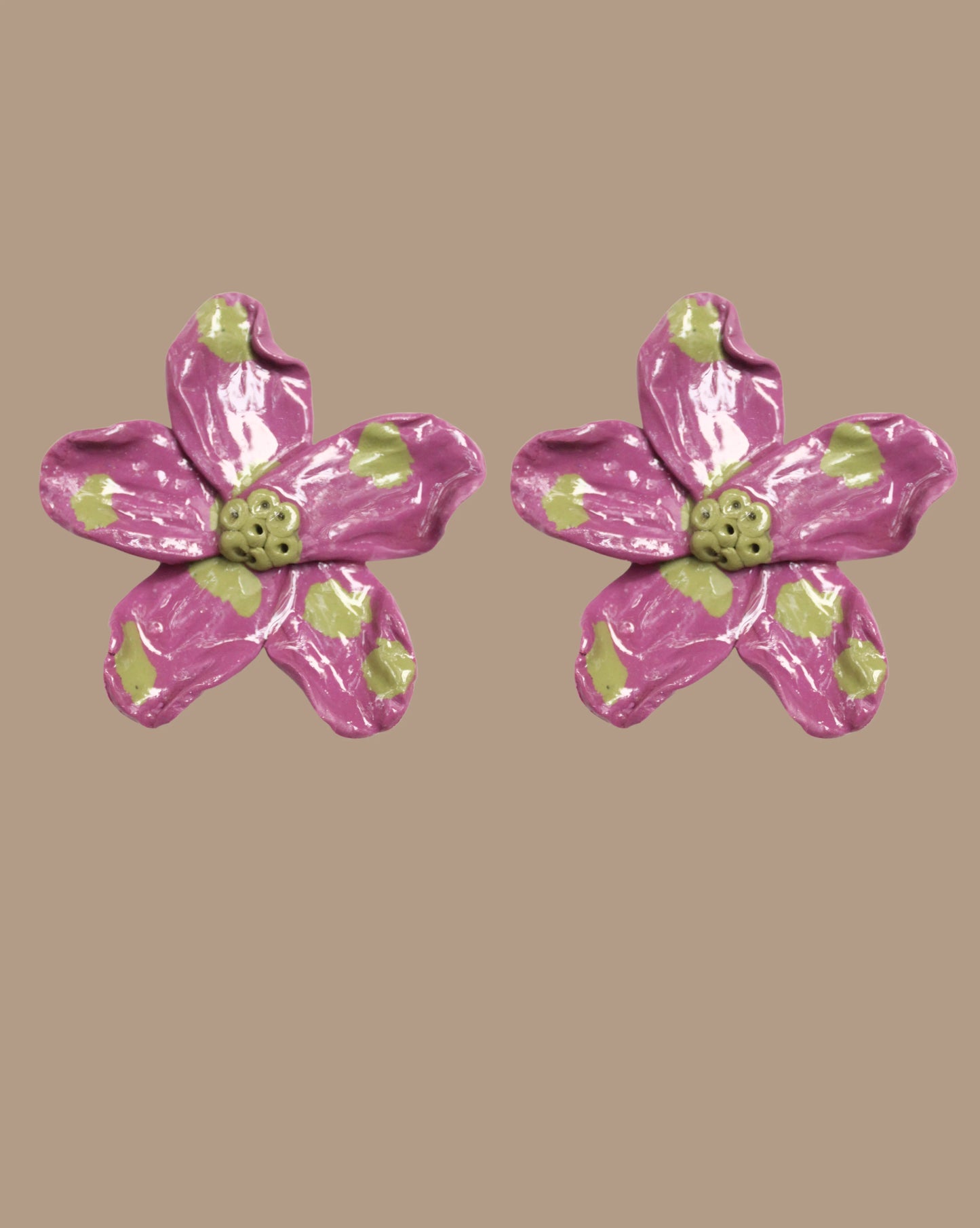 AROS MORADO VERDE FLOR XL