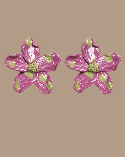 AROS MORADO VERDE FLOR XL