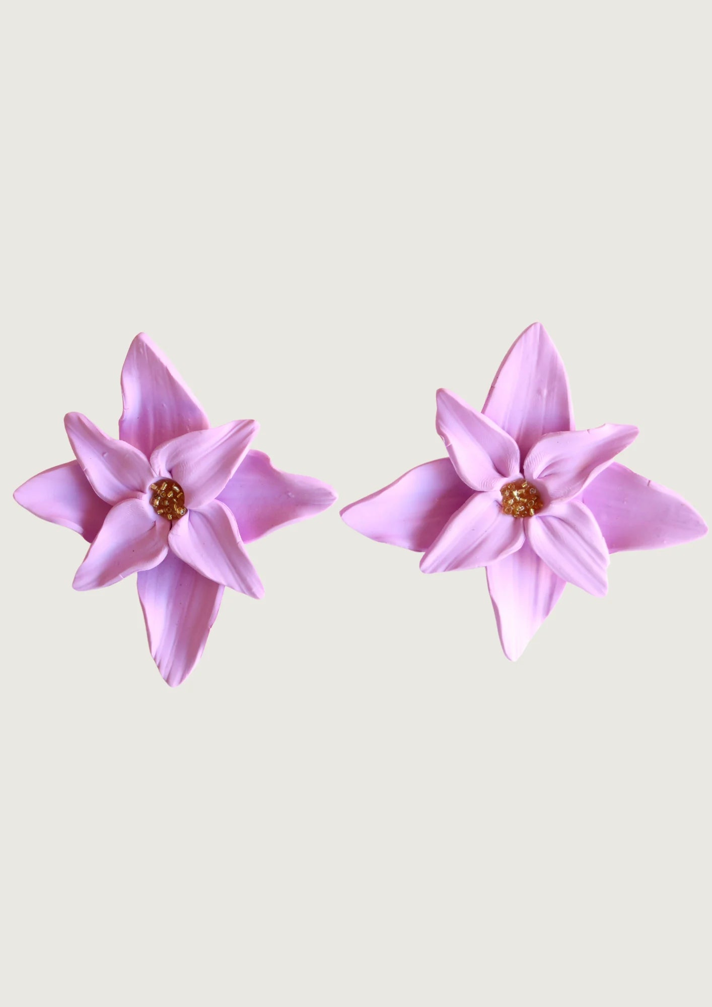 AROS FLOR GRANDE LILA FIO