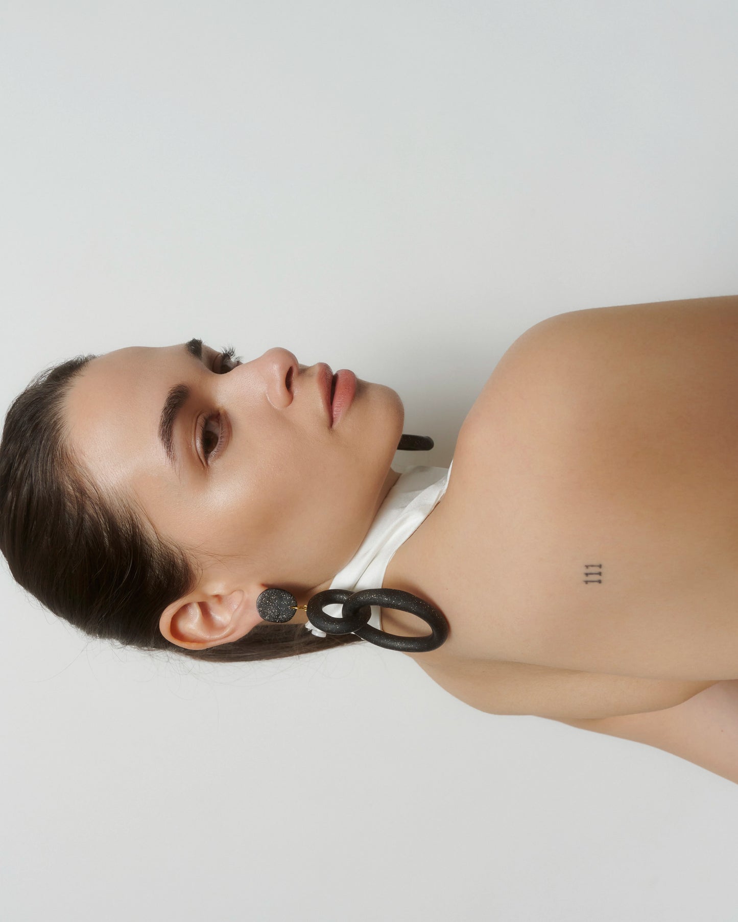 AROS ESLABON NEGRO BRILLO CHAIN