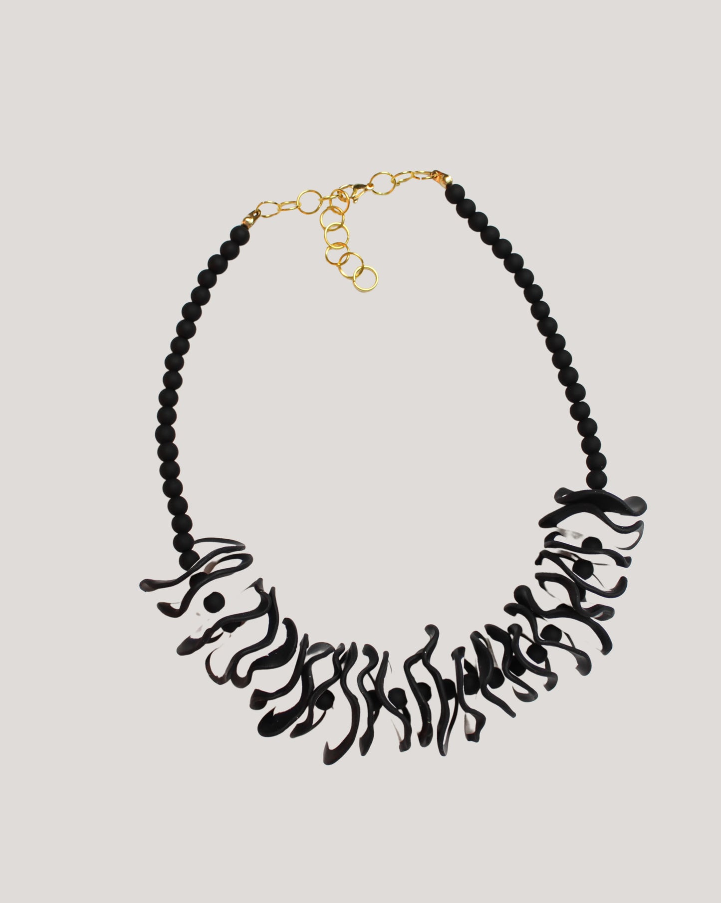COLLAR BLANCO NEGRO JUANA