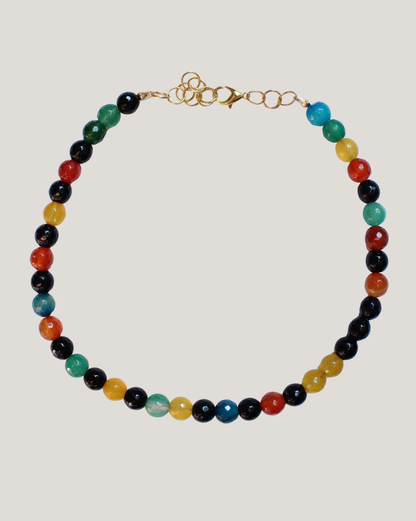 COLLAR PIEDRAS DE COLORES