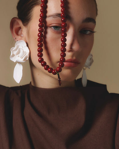 COLLAR ROJO SANDÍA