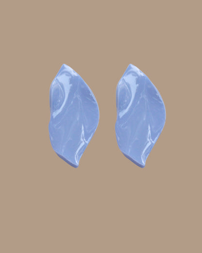 AROS CELESTE BRILLO HOJUELA