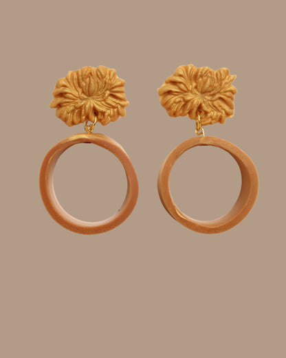 AROS DORADO FLORES CLAVEL