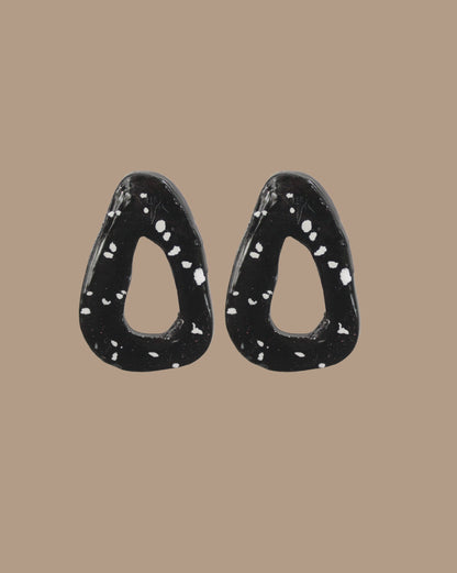 AROS NEGROS MANCHAS BLANCAS ROSE