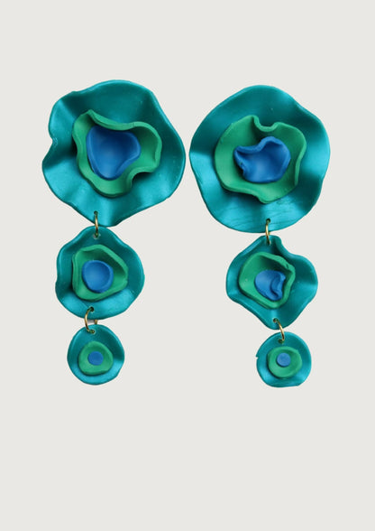 AROS TURQUESA VERDE AZUL ALGA