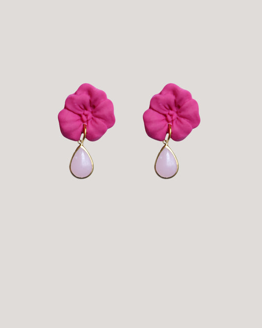 AROS FLOR JAZMÍN ROSADO