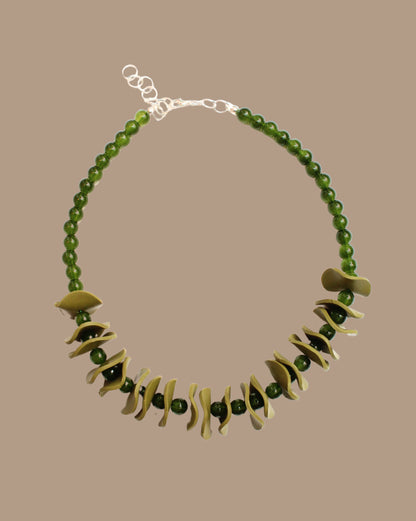 COLLAR VERDE OLIVA