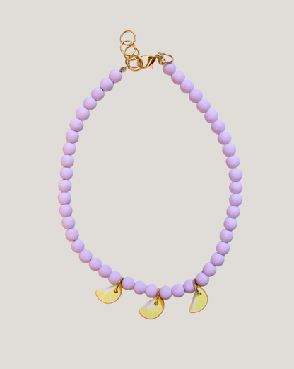 COLLAR LILA LIMÓN