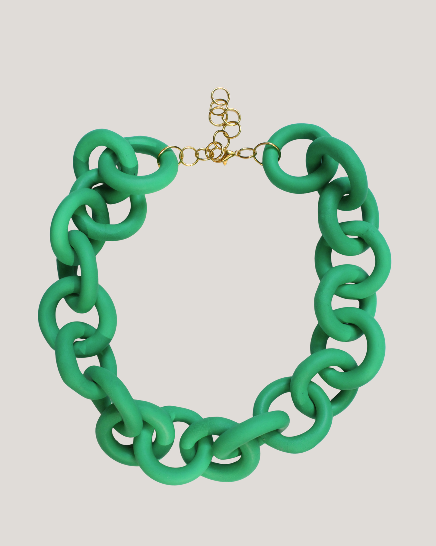 COLLAR ESLABÓN VERDE