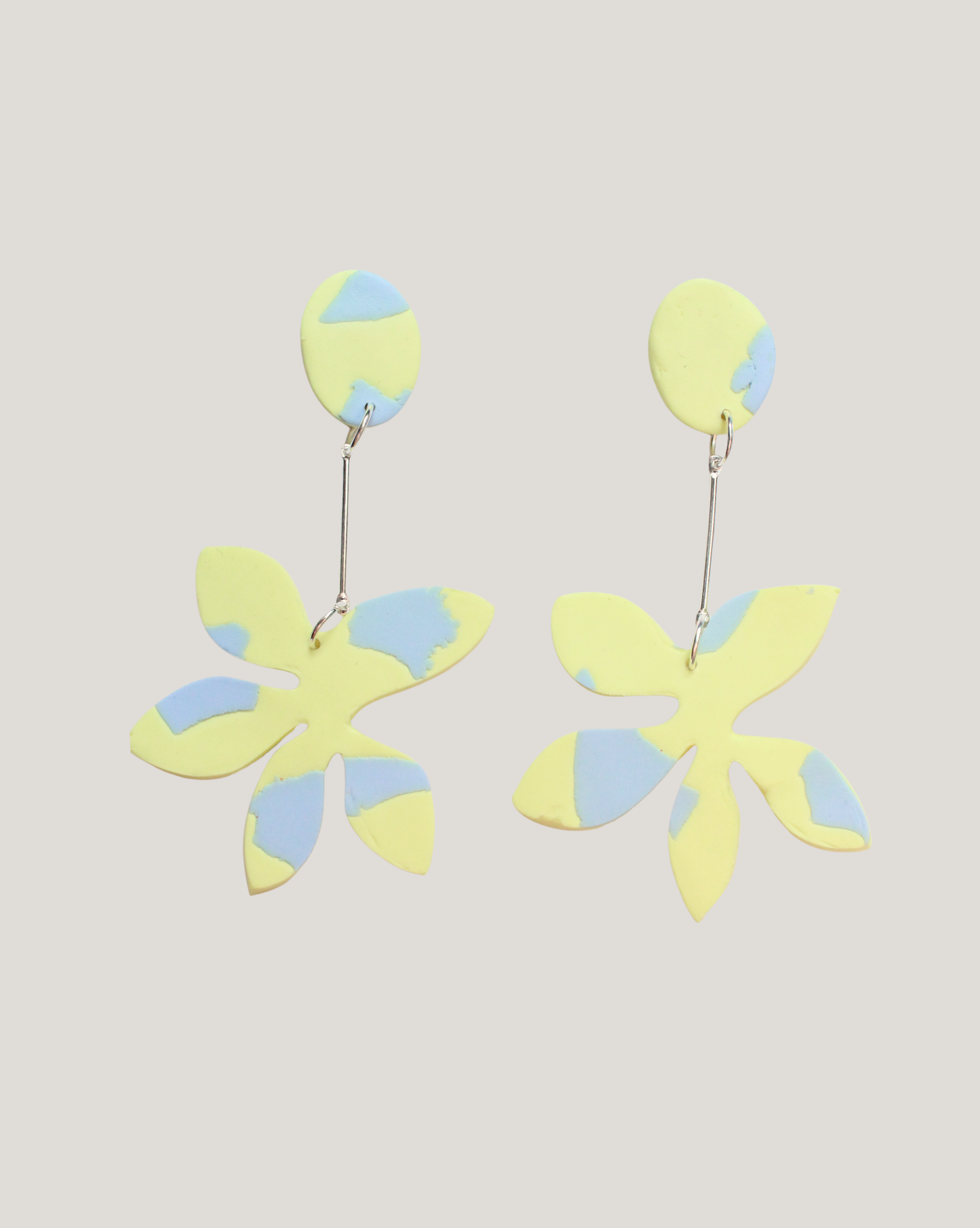 AROS FLOR VAINILLA AMARILLO CELESTE