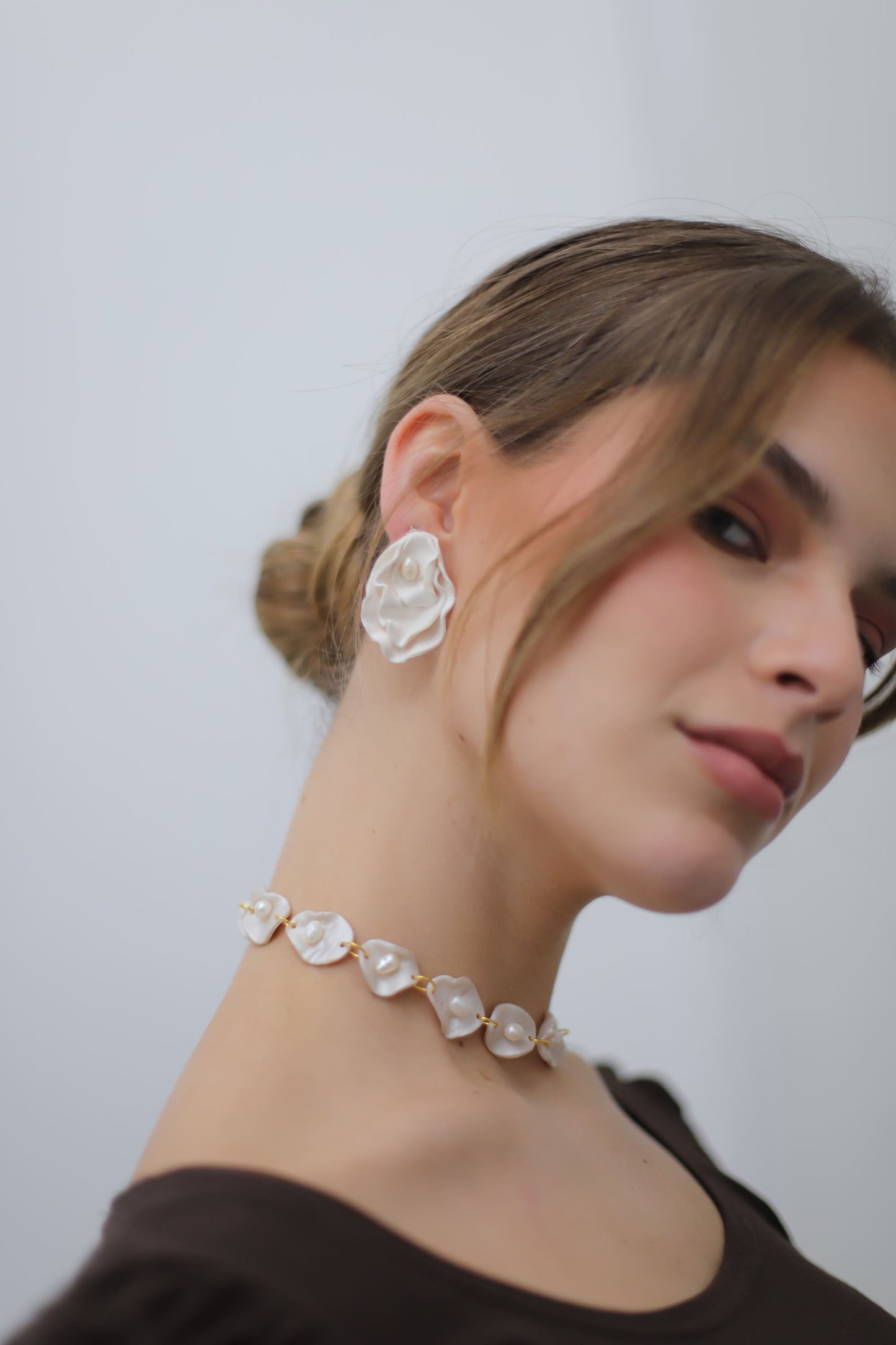 AROS NACAR + COLLAR NACARADO