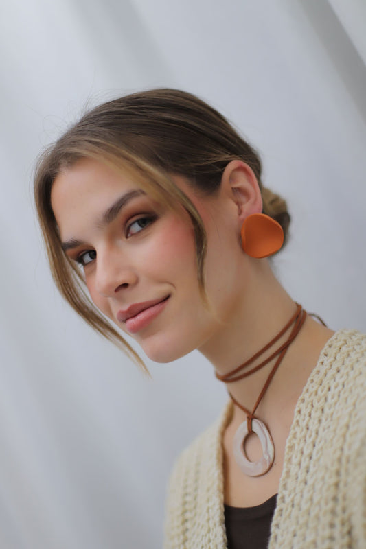 AROS ONDAS + COLLAR TRAZO