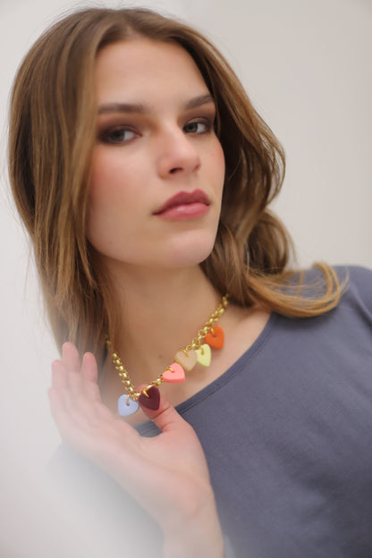 COLLAR MINI CORAZONES