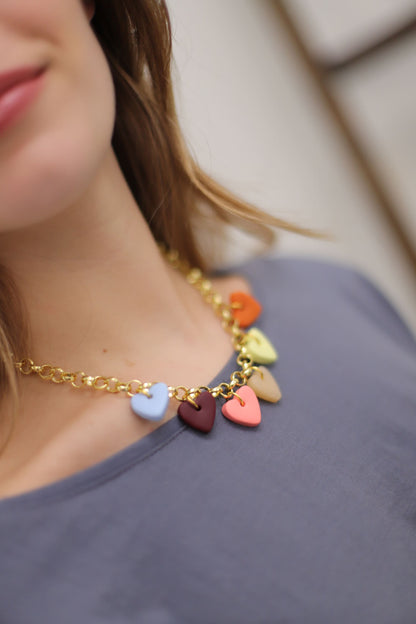 COLLAR MINI CORAZONES