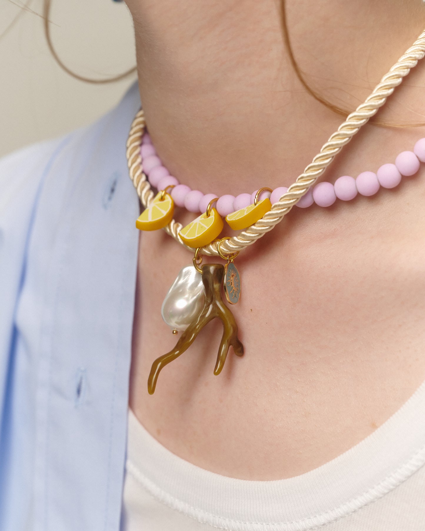 COLLAR LILA LIMÓN